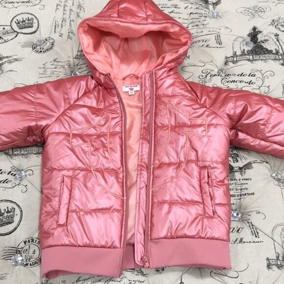 True Religion Quilted Jacket (Big Girls) - Picture 3 of 8